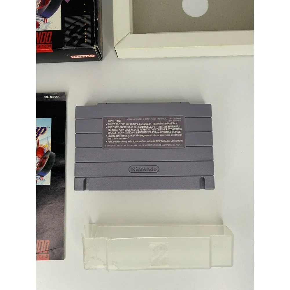 NHL Stanley Cup Super Nintendo SNES 1993 Complete in box CIB Tested VG